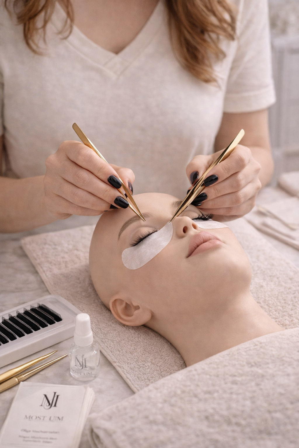 Wimpernverlängerung Schulung Köln 1:1 Training – Perfektion & Technik verbessern